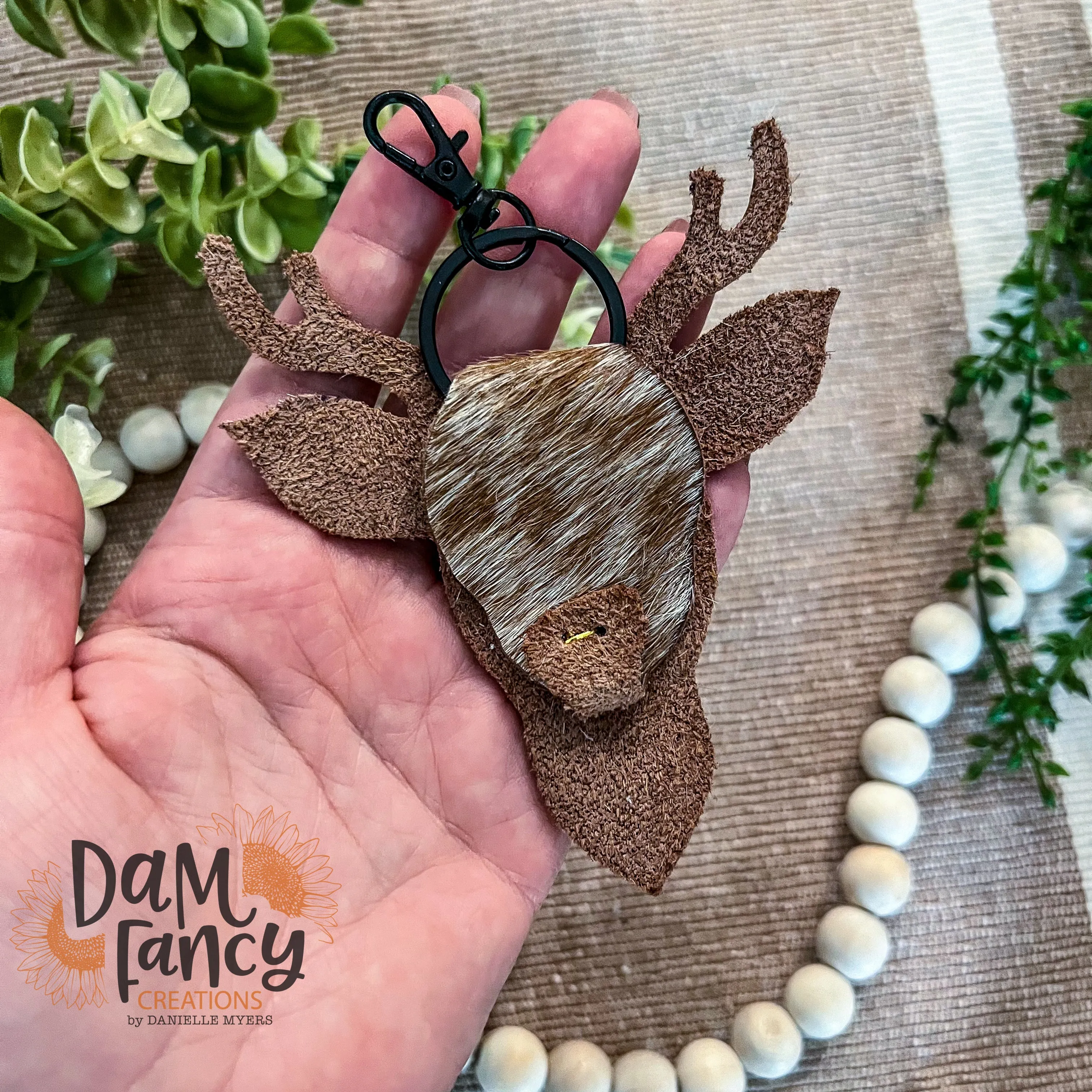 Speckled Buck Keychain